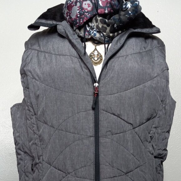 Champion quilted puffer vest women's with pockets - Picture 1 of 9